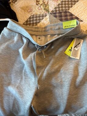 all in motion Light Gray Drawstring Joggers